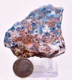 5.3cms DRUZY QUARTZ SHATTUCKITE DR CONGO MINERAL SPECIMEN DB129