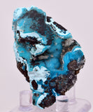 5.6cms DRUZY QUARTZ CHRYSOCOLLA DR CONGO MINERAL SPECIMEN DB130