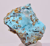 4.5cms GEM ATACAMITE INSIDE SELENITE CRYSTAL CHRYSOCOLLA LILY MINE PERU DB136