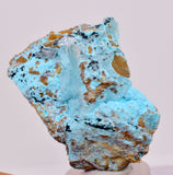 4.5cms GEM ATACAMITE INSIDE SELENITE CRYSTAL CHRYSOCOLLA LILY MINE PERU DB136