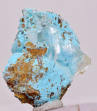 4.5cms GEM ATACAMITE INSIDE SELENITE CRYSTAL CHRYSOCOLLA LILY MINE PERU DB136