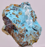 4.5cms GEM ATACAMITE INSIDE SELENITE CRYSTAL CHRYSOCOLLA LILY MINE PERU DB136