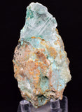 4.9cms GEM ATACAMITE INSIDE SELENITE CRYSTAL CHRYSOCOLLA LILY MINE PERU DB140