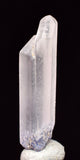 2.5CARATS BLUE DUMORTIERITE IN QUARTZ CRYSTAL ACICULAR PENDANT SPECIMEN UB348