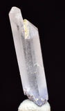 2.5CARATS BLUE DUMORTIERITE IN QUARTZ CRYSTAL ACICULAR PENDANT SPECIMEN UB348