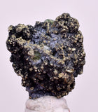 2.9cms GREEN FLUORITE PYRITE CRYSTALS PERU MILPO PERU KB155