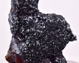 6.7cms  HEMATITE MANGANESE OXIDE DRUZY SPARKLY MOROCCO  VB38