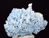 4.9cms BLUE CHALCEDONY MORDENITE STALACITE CRYSTALS INDIA TRANSLUCENT TB199