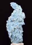 8cms BLUE CHALCEDONY MORDENITE STALACITE CRYSTALS INDIA TRANSLUCENT TB200