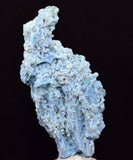 8cms BLUE CHALCEDONY MORDENITE STALACITE CRYSTALS INDIA TRANSLUCENT TB200