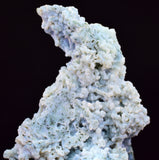 8cms BLUE CHALCEDONY MORDENITE STALACITE CRYSTALS INDIA TRANSLUCENT TB200