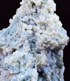 8cms BLUE CHALCEDONY MORDENITE STALACITE CRYSTALS INDIA TRANSLUCENT TB200