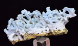 6.1cms BLUE CHALCEDONY MORDENITE STALACITE CRYSTALS INDIA TRANSLUCENT TB202