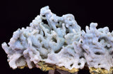 6.1cms BLUE CHALCEDONY MORDENITE STALACITE CRYSTALS INDIA TRANSLUCENT TB202