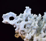 6.1cms BLUE CHALCEDONY MORDENITE STALACITE CRYSTALS INDIA TRANSLUCENT TB202