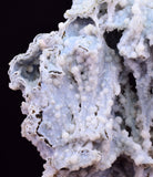 6cms BLUE CHALCEDONY MORDENITE STALACITE CRYSTALS INDIA TRANSLUCENT TB203