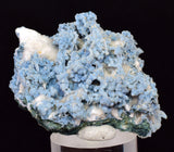 4.9cms BLUE CHALCEDONY MORDENITE STALACITE CRYSTALS INDIA TRANSLUCENT TB204