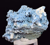 4.9cms BLUE CHALCEDONY MORDENITE STALACITE CRYSTALS INDIA TRANSLUCENT TB204