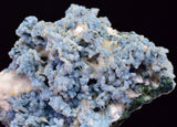 4.9cms BLUE CHALCEDONY MORDENITE STALACITE CRYSTALS INDIA TRANSLUCENT TB204