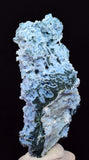 4.9cms BLUE CHALCEDONY MORDENITE STALACITE CRYSTALS INDIA TRANSLUCENT TB205