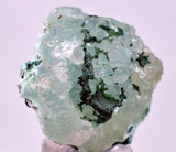 2.9cms DRUZY QUARTZ CHRYSOCOLLA DR CONGO MINERAL SPECIMEN DB142