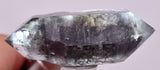 4.8cms QUARTZ CRYSTAL HYDROCARBON INCLUSIONS DOUBLE TERMINATED CHINA QB144