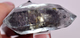 4.8cms QUARTZ CRYSTAL HYDROCARBON INCLUSIONS DOUBLE TERMINATED CHINA QB144