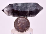 4.8cms QUARTZ CRYSTAL HYDROCARBON INCLUSIONS DOUBLE TERMINATED CHINA QB144