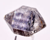 2.9cms QUARTZ CRYSTAL HYDROCARBON INCLUSIONS DOUBLE TERMINATED CHINA QB146
