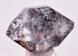 2.9cms QUARTZ CRYSTAL HYDROCARBON INCLUSIONS DOUBLE TERMINATED CHINA QB146