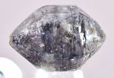 2.9cms QUARTZ CRYSTAL HYDROCARBON INCLUSIONS DOUBLE TERMINATED CHINA QB146