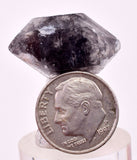 2.4cms QUARTZ CRYSTAL HYDROCARBON INCLUSIONS DOUBLE TERMINATED CHINA QB151