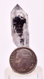 3cms QUARTZ CRYSTAL HYDROCARBON INCLUSIONS  CHINA QB152