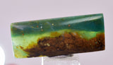 2.8cms GEM BLUE OPAL SCENIC CABOCHON PERU SEASCAPE PENDANT JEWELRY BB447