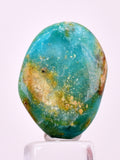 2.2cms GEM BLUE OPAL SCENIC TUMBLED PERU SEASCAPE PENDANT JEWELRY BB450