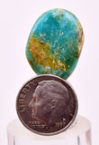 2.2cms GEM BLUE OPAL SCENIC TUMBLED PERU SEASCAPE PENDANT JEWELRY BB450