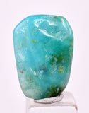 2cms GEM BLUE OPAL SCENIC TUMBLED PERU SEASCAPE PENDANT JEWELRY BB451