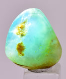 2cms GEM BLUE OPAL SCENIC TUMBLED PERU SEASCAPE PENDANT JEWELRY BB452