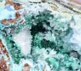 7.4cms GEM CLINOATACAMITE CRYSTAL MALACHITE LILY MINE 2000 DISCOVERY PERU AB295