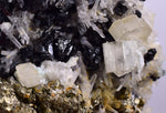 4.3 cms PYRITE QUARTZ SPHALERITE APATITE SCHEELITE CRYSTALS PERU MINERAL SPECIMEN