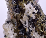 4.3 cms PYRITE QUARTZ SPHALERITE APATITE SCHEELITE CRYSTALS PERU MINERAL SPECIMEN