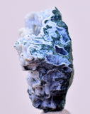 3.6cms BLUE CHALCEDONY MORDENITE STALACITE CRYSTALS INDIA TRANSLUCENT TB208