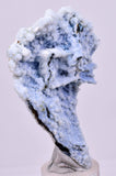 6.9cms BLUE CHALCEDONY MORDENITE STALACITE CRYSTALS INDIA TRANSLUCENT TB209