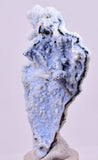 6.9cms BLUE CHALCEDONY MORDENITE STALACITE CRYSTALS INDIA TRANSLUCENT TB209