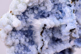 6.9cms BLUE CHALCEDONY MORDENITE STALACITE CRYSTALS INDIA TRANSLUCENT TB209