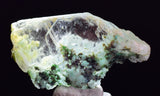 3.2cms GEM CHRYSOCOLLA INSIDE SELENITE CRYSTAL LILY MINE PERU  TB210