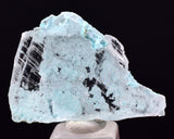 2.8cms GEM CHRYSOCOLLA INSIDE SELENITE CRYSTAL LILY MINE PERU  TB213