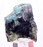 3.3cms BOULANGERITE CRYSTAL FLUORITE PERU MILPO PERU BB454