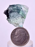 2.7cms BOULANGERITE CRYSTAL FLUORITE PERU MILPO PERU BB456