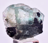 2.4cms BOULANGERITE CRYSTAL FLUORITE PERU MILPO PERU BB458